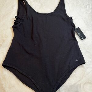 Joe's Jeans Black bodysuit